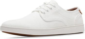 Men's High Top Canvas Sneakers Lace Up Classic Casual Walking Shoes
