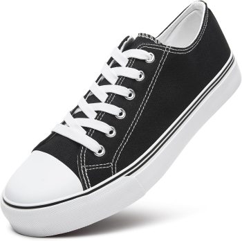Womens Platform Canvas Sneakers Mens High Top Classic Canvas Shoes Unisex Casual Tennis Comfortable Fashion Sneakers Lace-Up