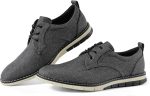 Men's Sneakers Classic Low Top Slip On Shoes Wide Canvas Skate Loafers Sneakers with Soft Insole Causal Dress Shoes for Men Comfortable Walking Shoes Slip on Sneakers for Men